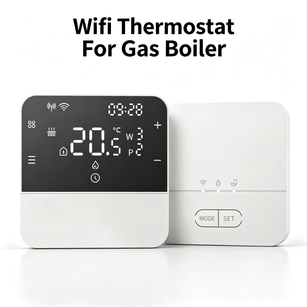 Smart Thermostat Boiler Opentherm - Tuya Smart Opentherm Wireless Thermostat WiFi/No