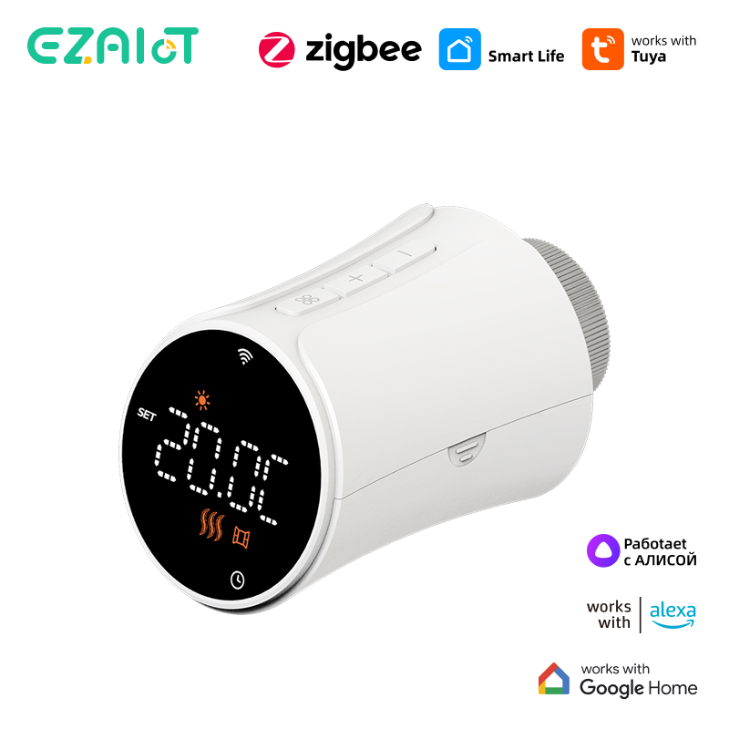 Wifi Radiator Valve Thermostat - Smart tuya zigbee thermostat radiator valve