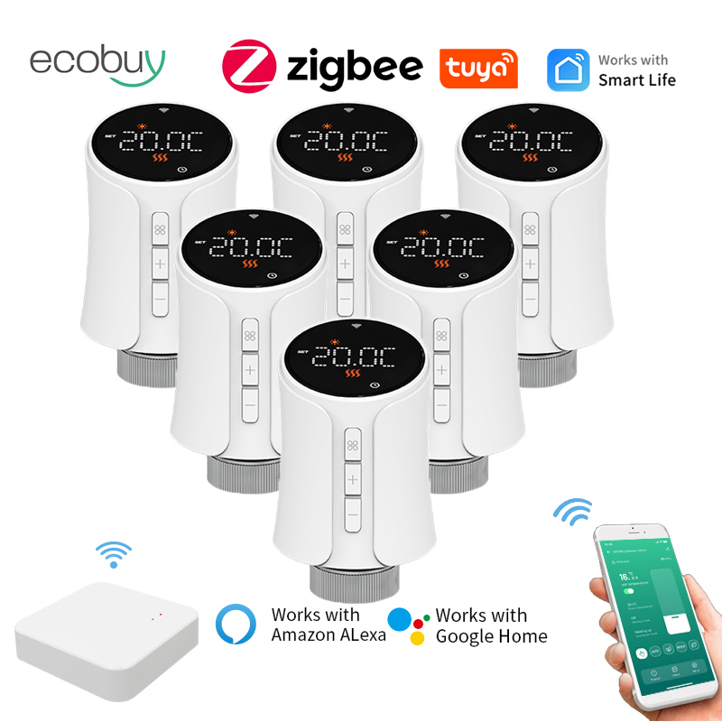 Smart Trv Thermostat Tuya - Tuya Smart Zigbee Thermostatic Radiator Valve