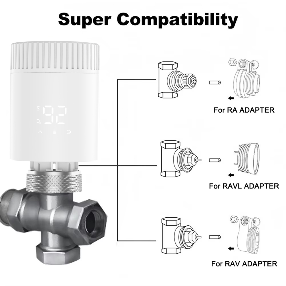Trv Valve Adapter M30 - RKHK For Temperature Control Valve Adapter