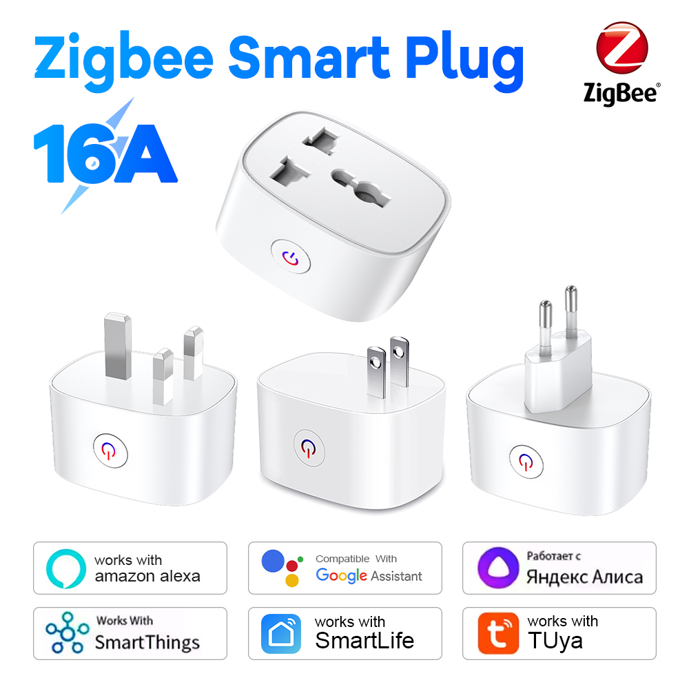 Zigbee Smart Plug Energy Monitor - Zigbee Smart Plug 16A EU US