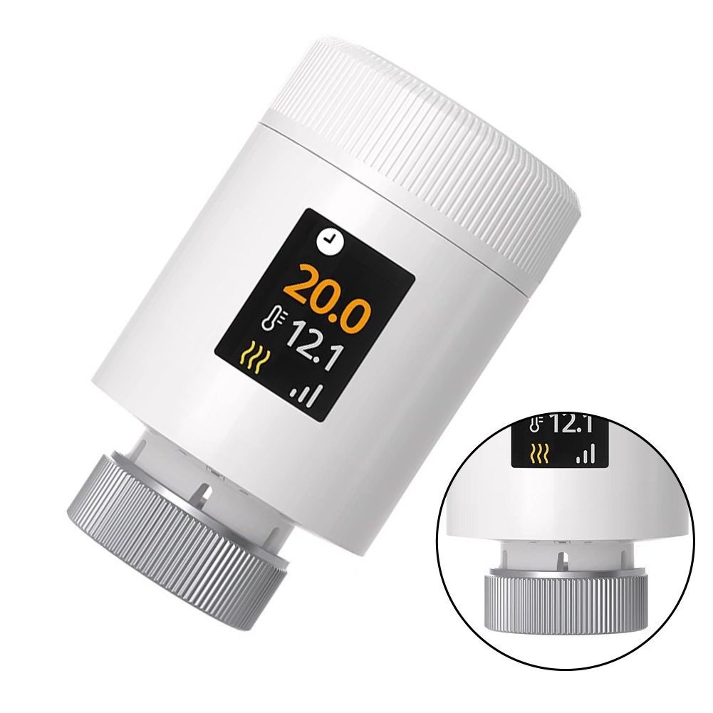 Zigbee Radiator Thermostat Valve - TRV-ZBT Smart Thermostatic Radiator Valve for