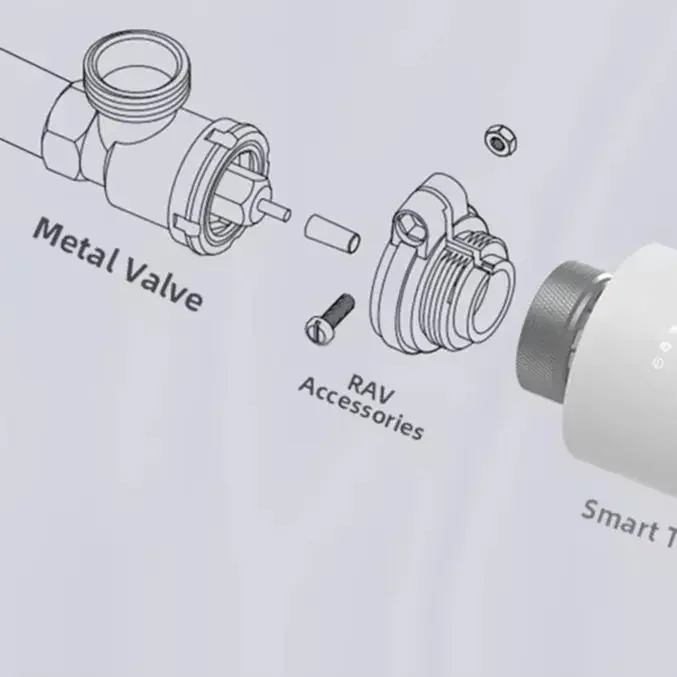 Trv Valve Adapter M30 - TRV Valve Adapter Connector Applicable To