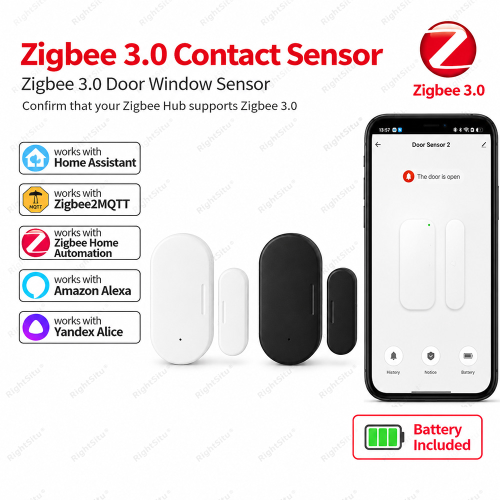 Zigbee Door Window Sensor - Zigbee 3.0 Door Window Sensor Contact
