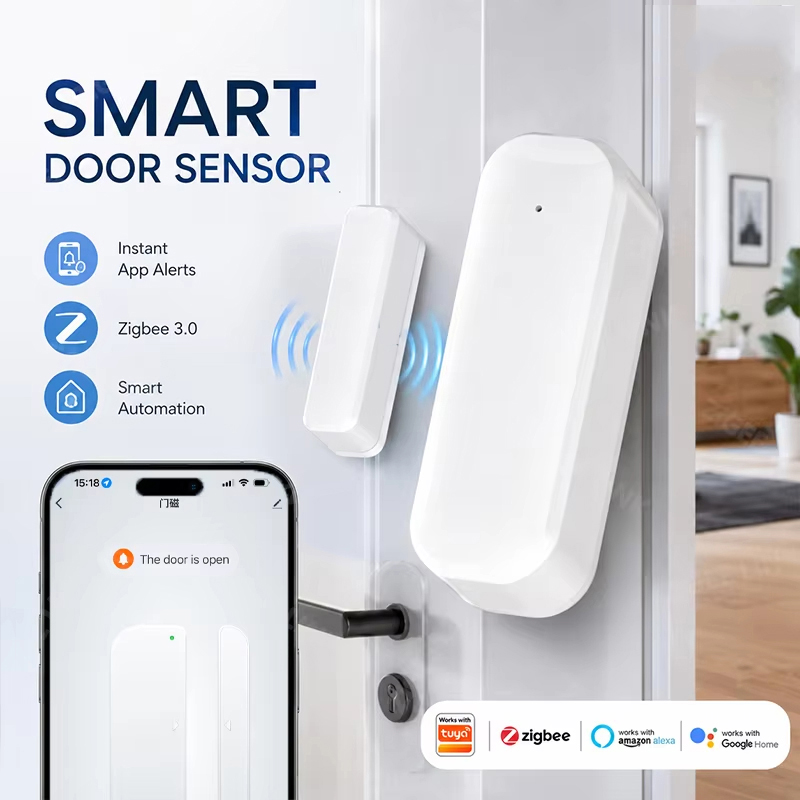 Zigbee Gateway Hub Tuya - Wireless Zigbee Magnetic Door Window Detector