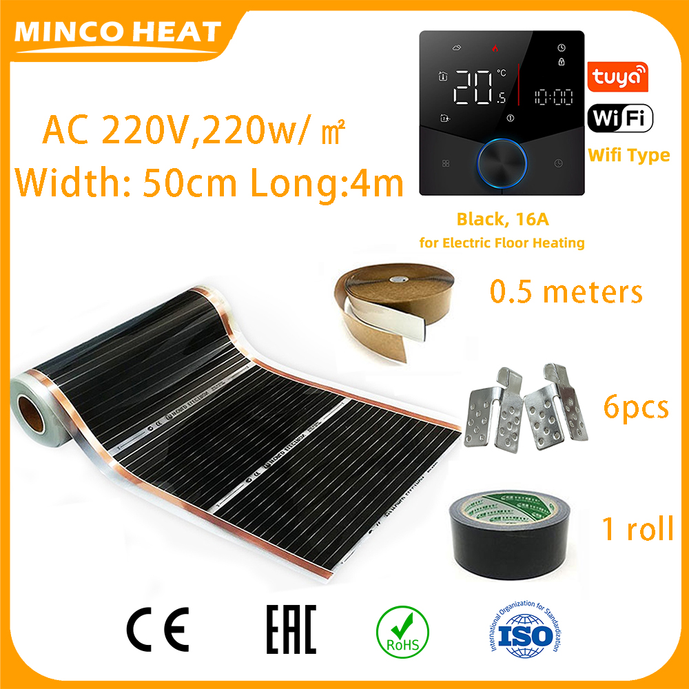 Wifi Radiator Valve Thermostat - Minco Heat 2 Square Meters AC
