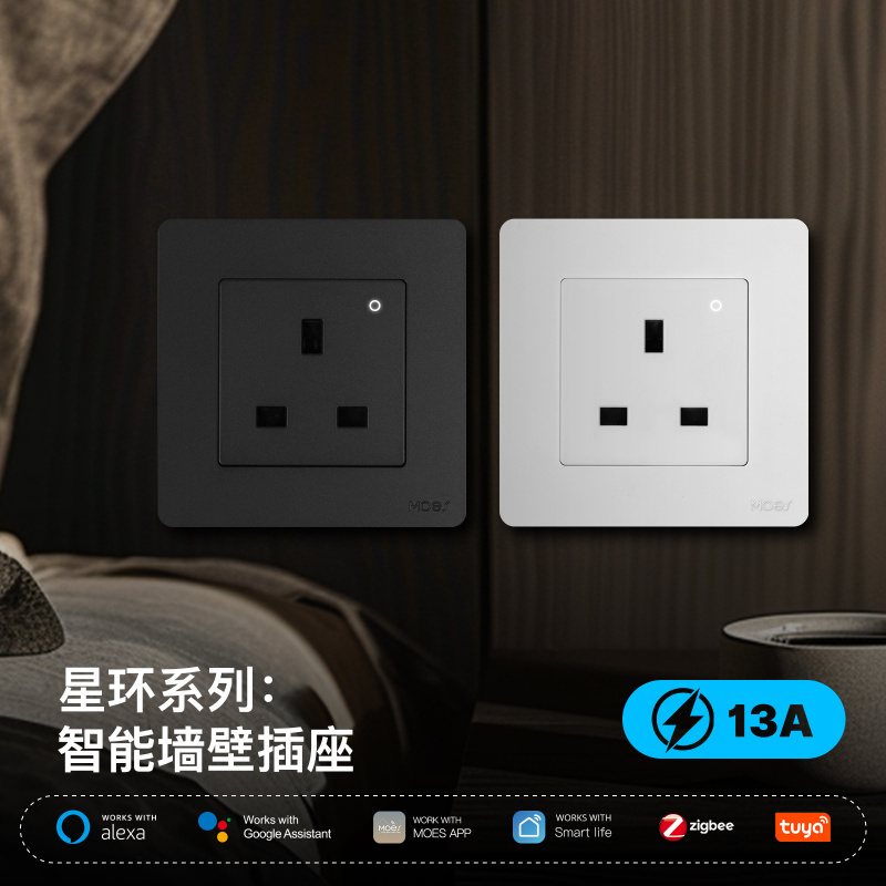 Zigbee Smart Plug Energy Monitor - MOES Tuya Zigbee Smart Plug –
