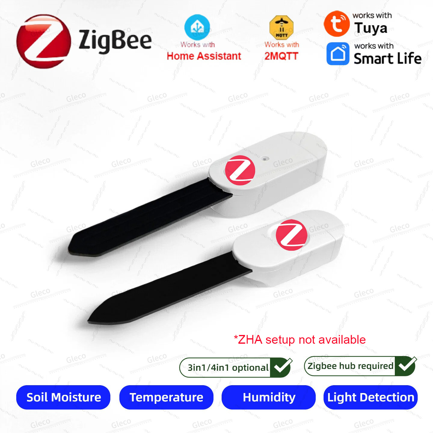 Zigbee Temperature Humidity Sensor - Zigbee Soil Moisture Sensor Meter Temperature