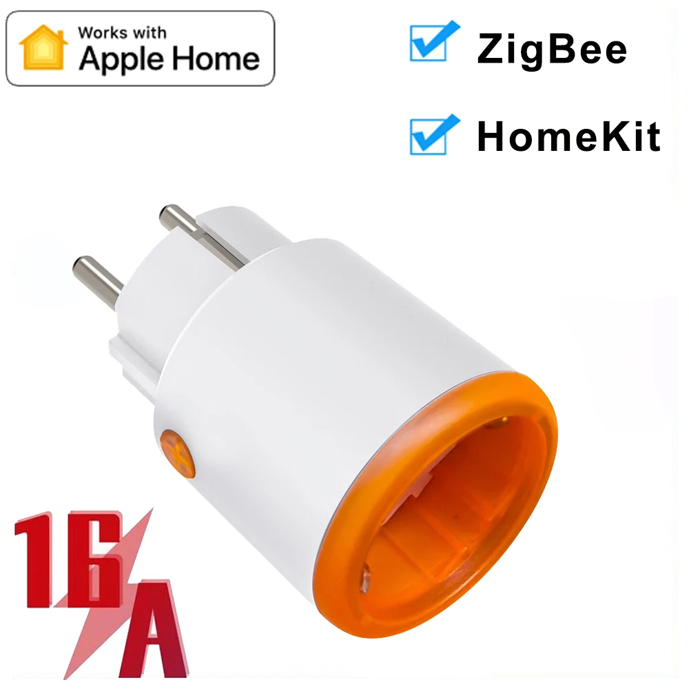Zigbee Smart Plug Energy Monitor - Smart Zigbee Plug Socket 3680W 16A