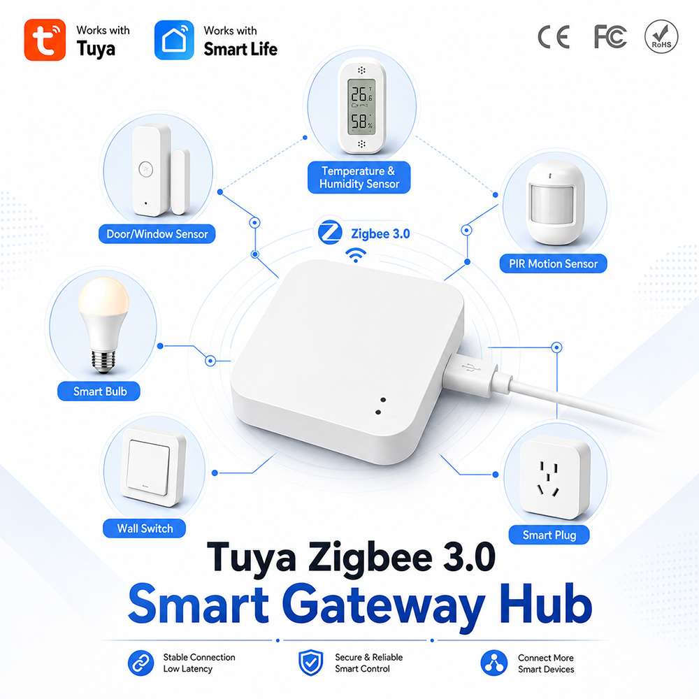 Zigbee Gateway Hub Tuya - Tuya Zigbee Gateway For Smart Home