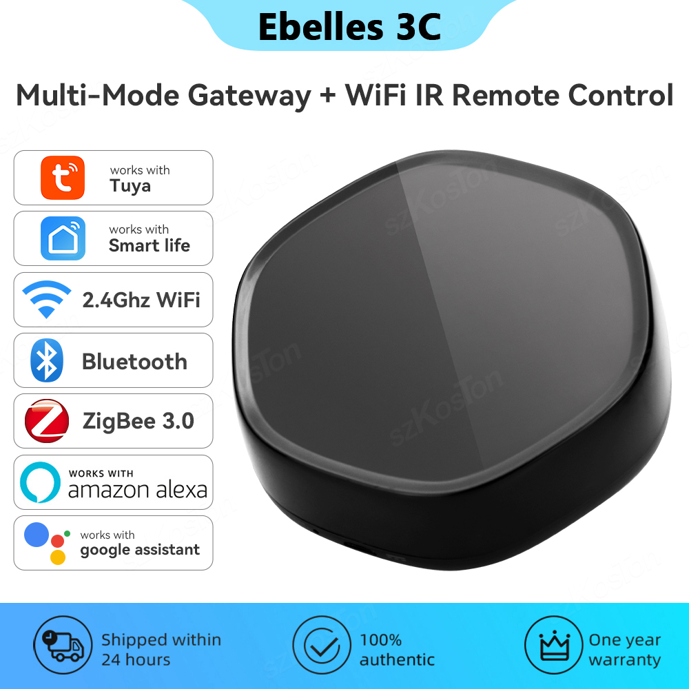 Zigbee Gateway Hub Tuya - Tuya Smart Home Multimode Gateway Hub