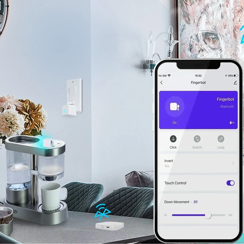 Smart ZigBee Fingerbot Wireles - Zigbee Smart Button Scene Switch review and price