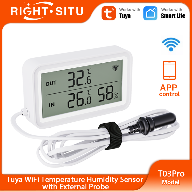Tuya WiFi Zigbee Temperature a - Zigbee Temperature Humidity Sensor review and price