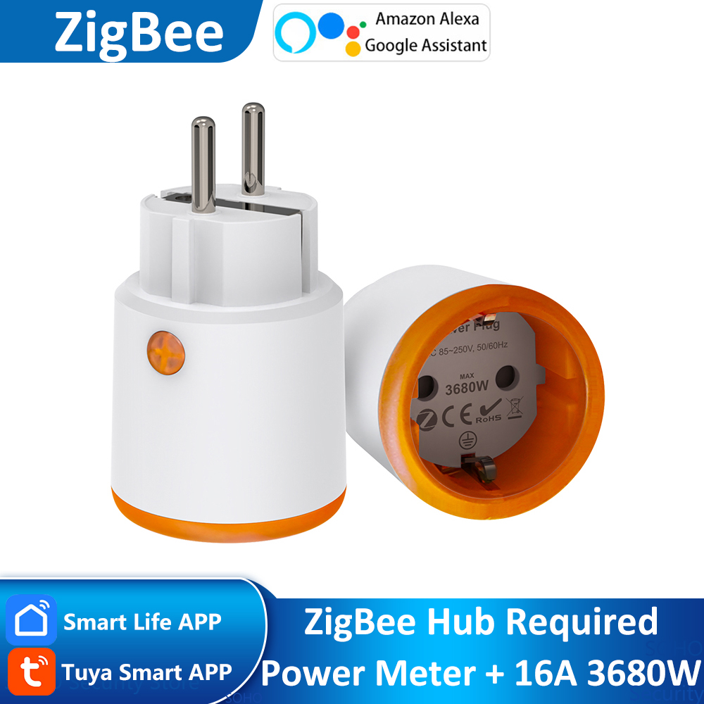 EU 16A Tuya ZigBee Smart Home  - Zigbee Smart Plug Energy Monitor review and price
