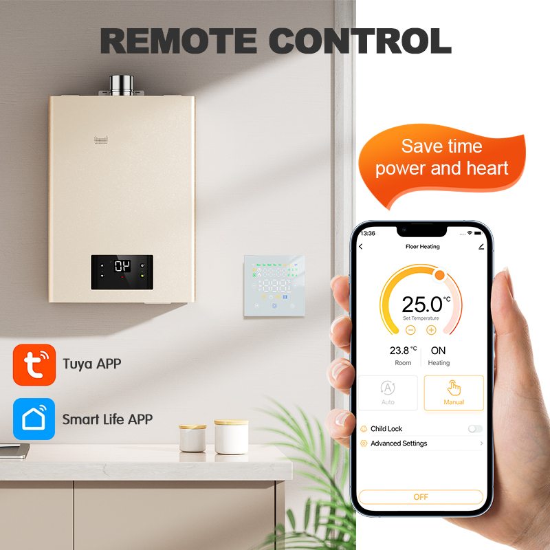 Tuya Smart Thermostat WiFi Rem - Smart Thermostat Heating Floor review and price