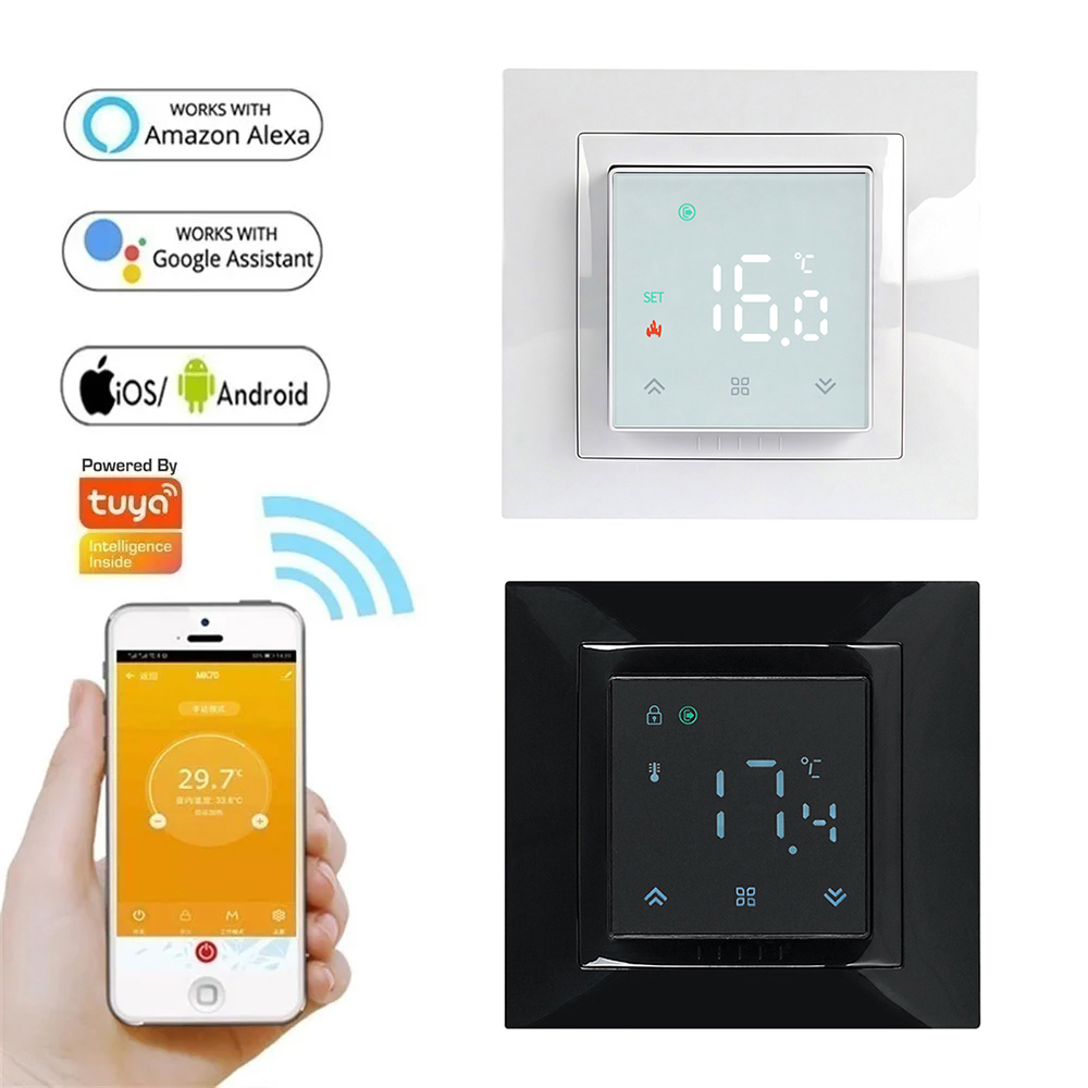 Smart WIFI MK08 Thermostat Rem - Smart Thermostat Heating Floor review and price