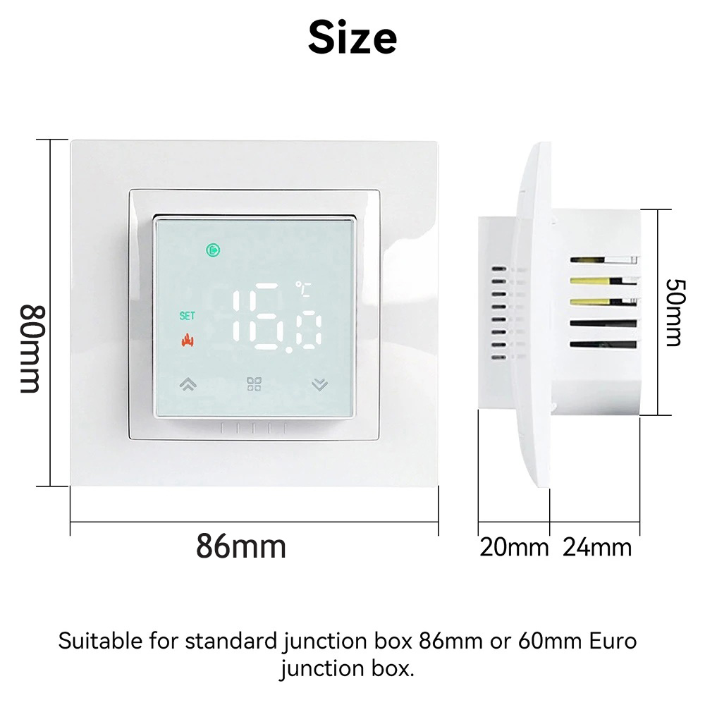 Smart WIFI MK08 Thermostat Rem - Smart Thermostat Heating Floor review and price
