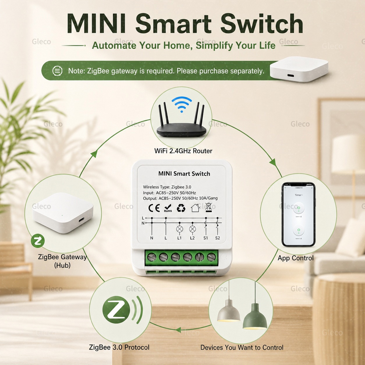 Zigbee Tuya Smart Switch Smart - Zigbee Gateway Hub Tuya review and price