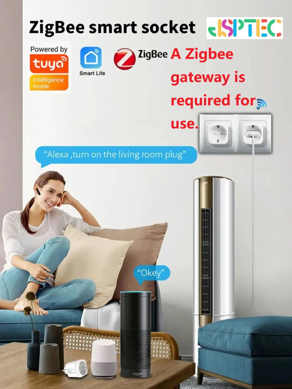 tuya Smart Plug Zigbee EU 16A/ - Zigbee Smart Plug Energy Monitor review and price