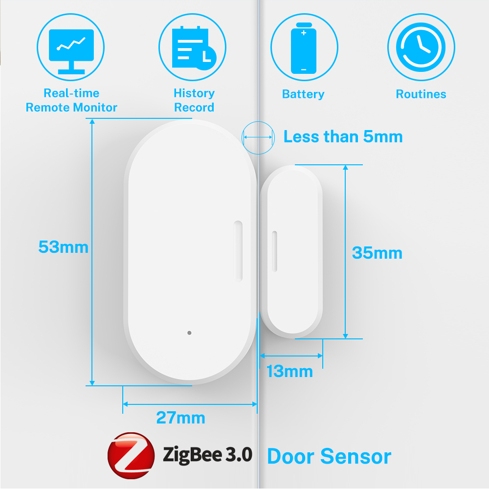 Zigbee Door Window Sensor UZ-5 - Zigbee Door Window Sensor review and price