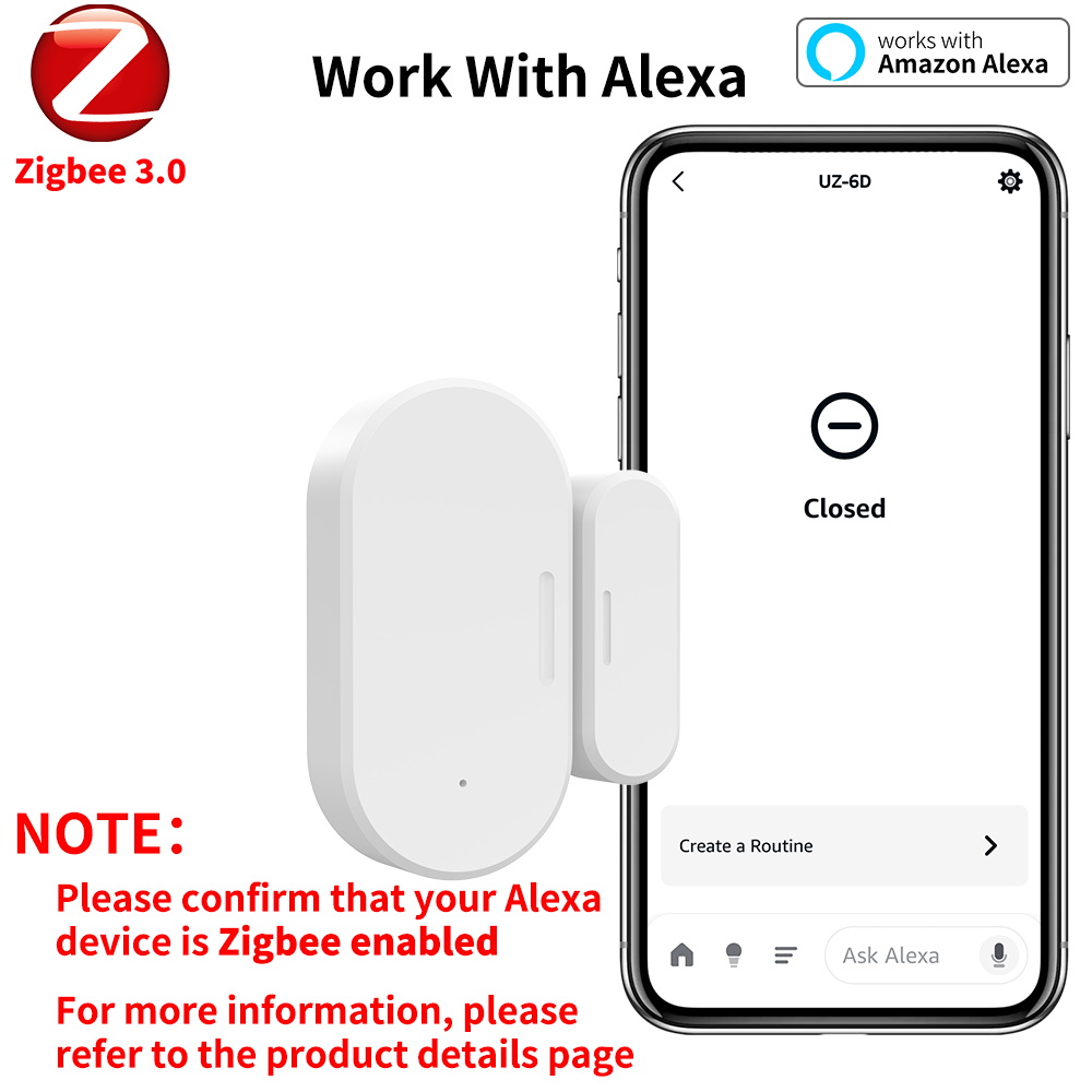 Zigbee Door Window Sensor UZ-5 - Zigbee Door Window Sensor review and price