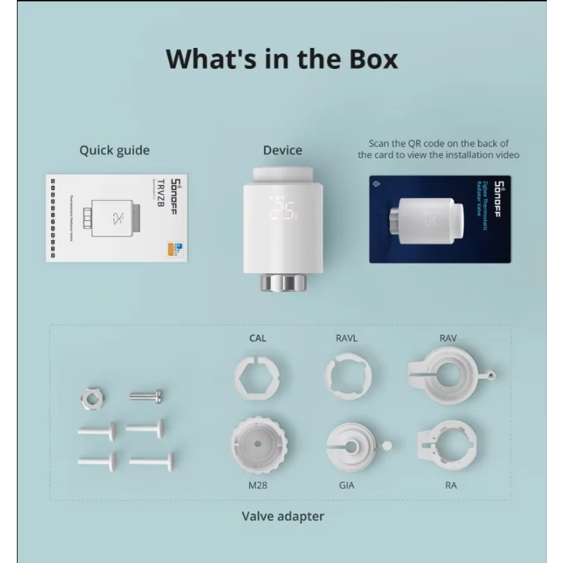 For WiFi Radiator Valve TRVZB  - Wifi Radiator Valve Thermostat review and price