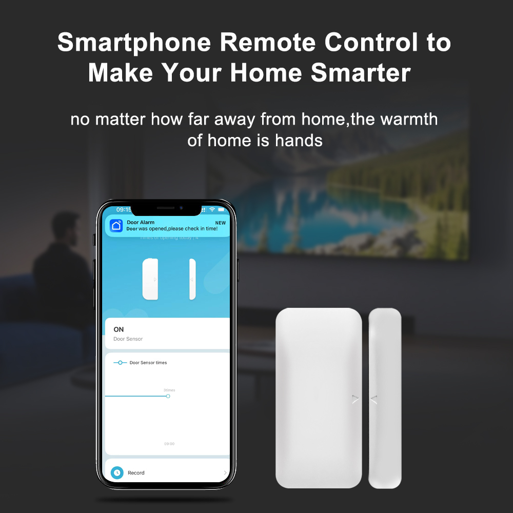 Tuya Zigbee Wireless Door Wind - Zigbee Door Window Sensor review and price