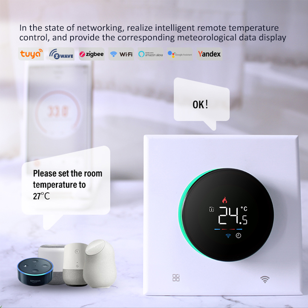 TUYA WiFi Smart Knob Thermosta - Smart Thermostat Heating Floor review and price