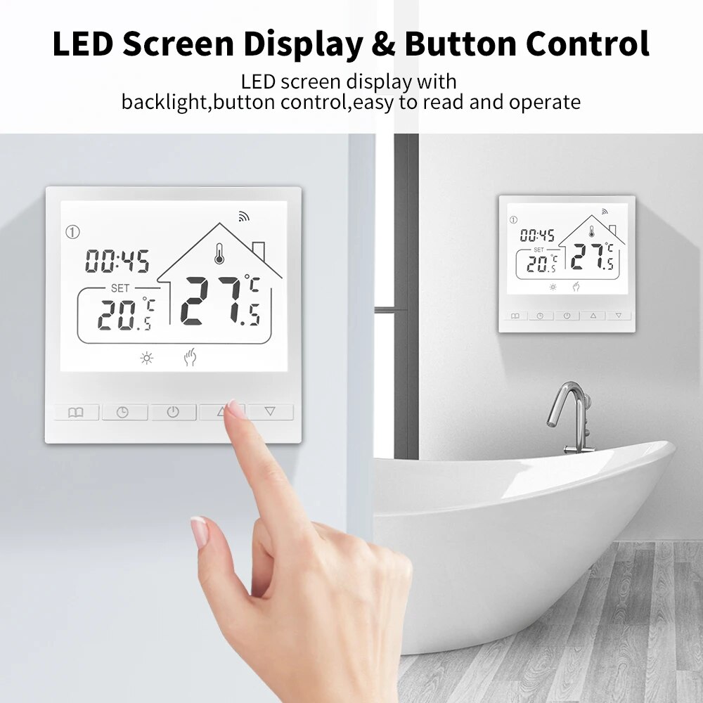Tuya Smart WiFi Thermostat Wat - Smart Thermostat Heating Floor review and price