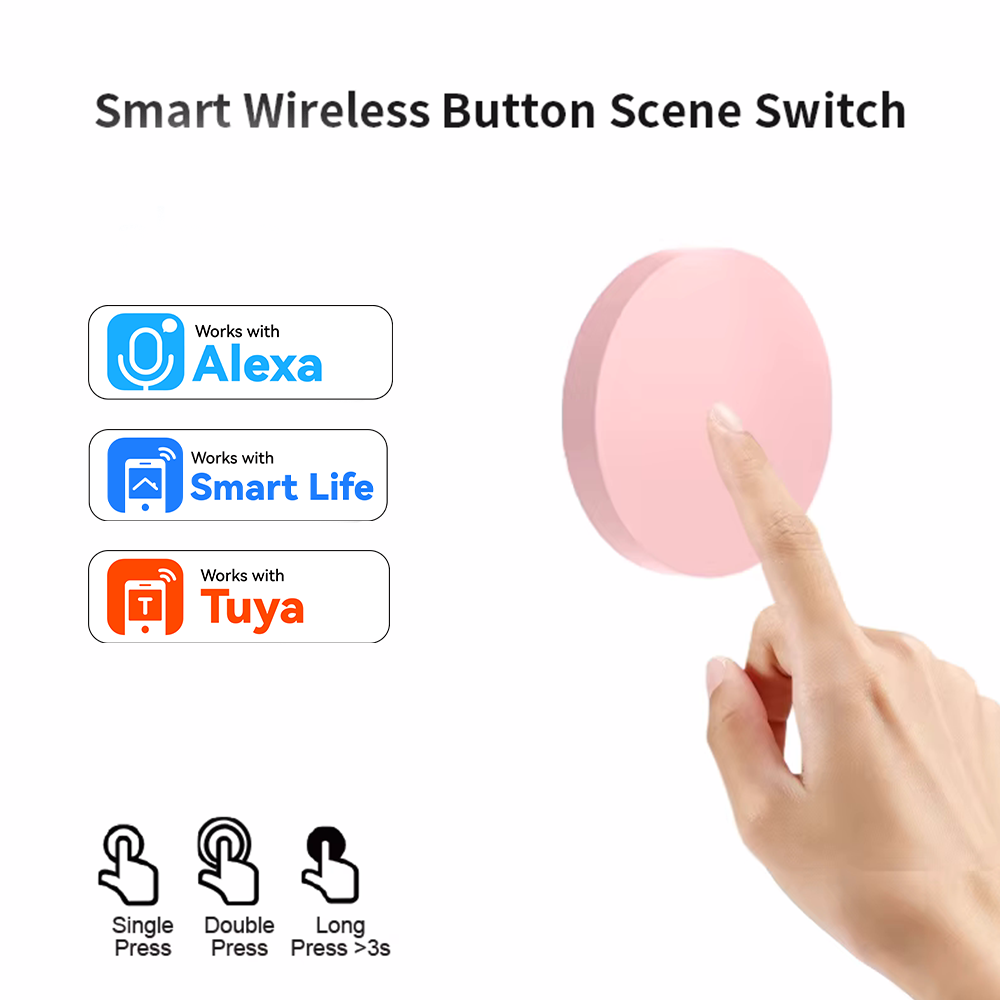 ZigBee Smart Wireless Button S - Zigbee Smart Button Scene Switch review and price