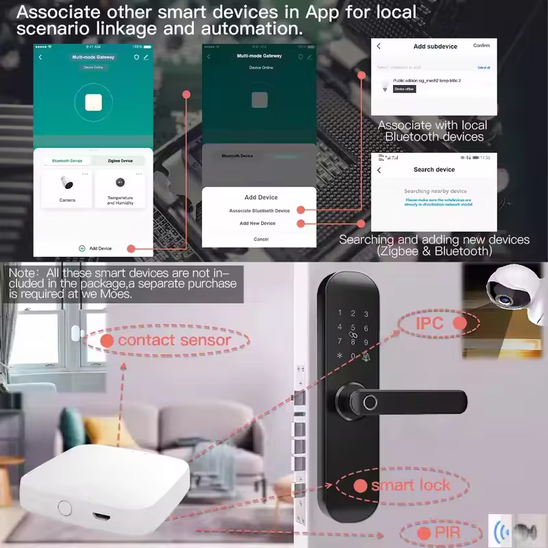 MOES Tuya ZigBee3.0 Smart Hub, - Zigbee Gateway Hub Tuya review and price