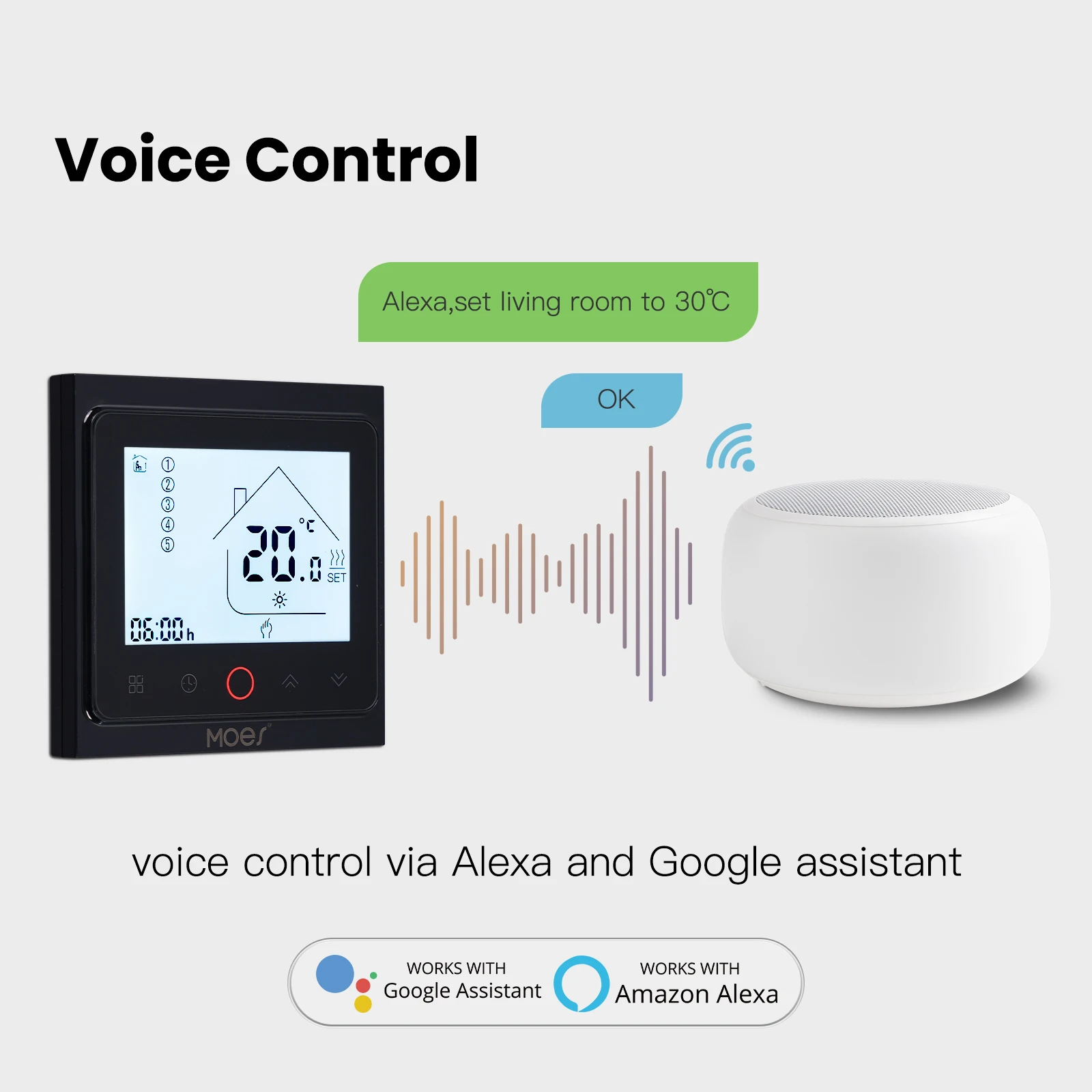 MOES Tuya ZigBee Smart Thermos - Zigbee Radiator Thermostat Valve review and price