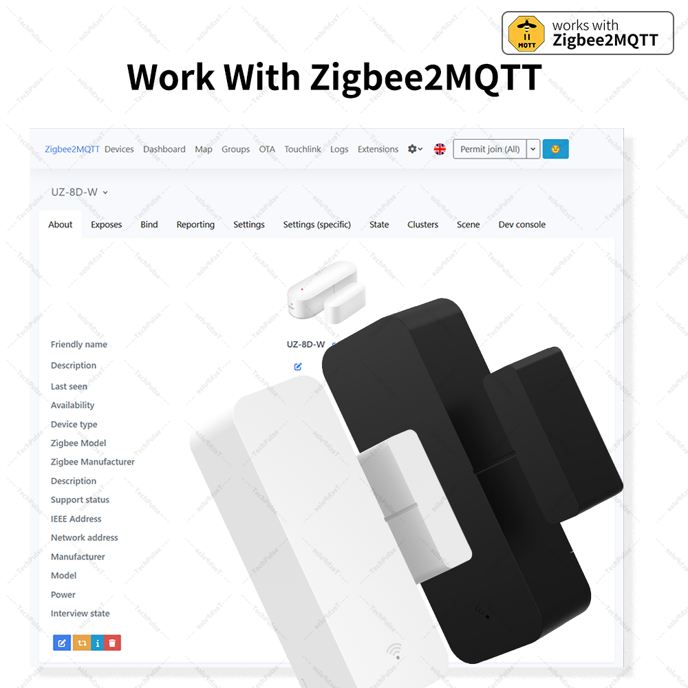 Zigbee 3.0 Door Window Sensor  - Zigbee Door Window Sensor review and price