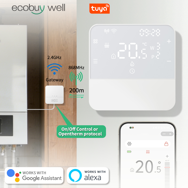 Tuya Smart Home Opentherm Wire - Smart Thermostat Boiler Opentherm review and price