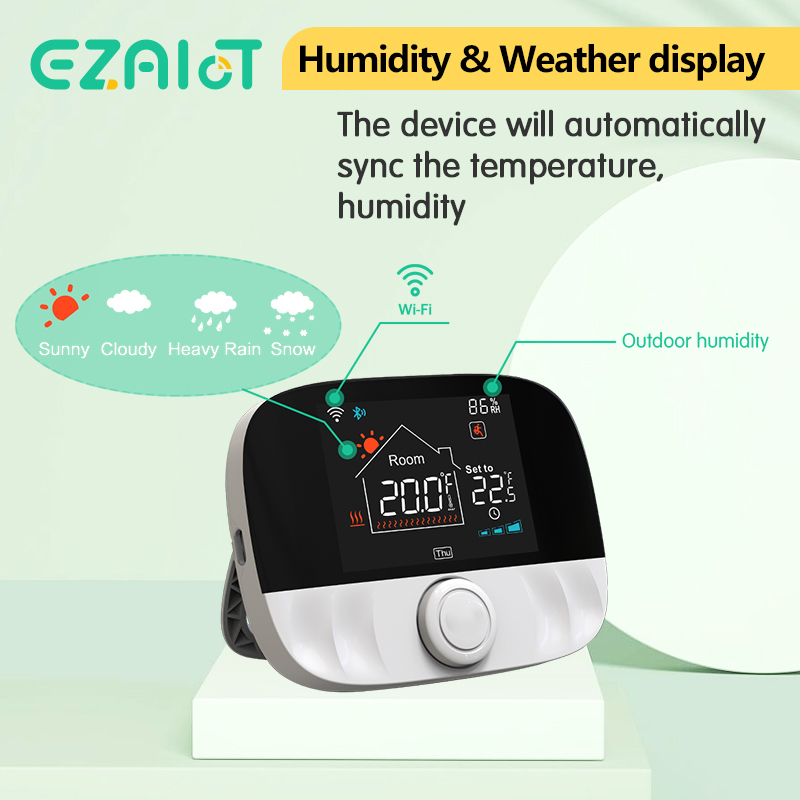 RF433 Wireless Thermostat WiFi - Smart Thermostat Heating Floor review and price
