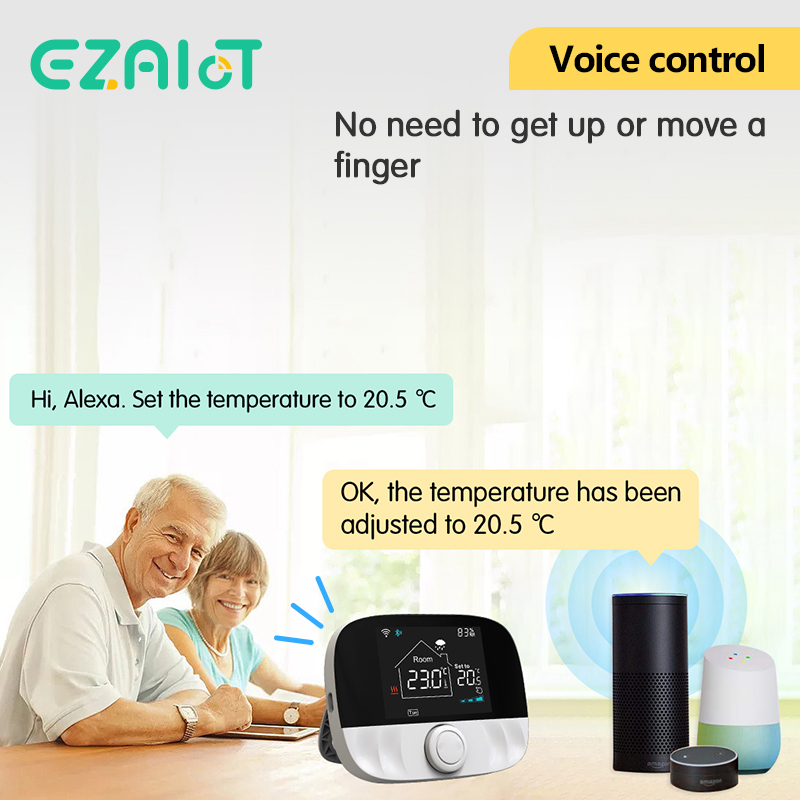 RF433 Wireless Thermostat WiFi - Smart Thermostat Heating Floor review and price