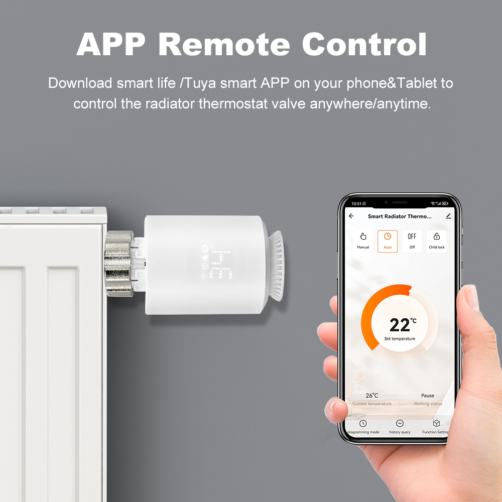 Smart ZigBee.30 TRV Thermostat - Zigbee Radiator Thermostat Valve review and price