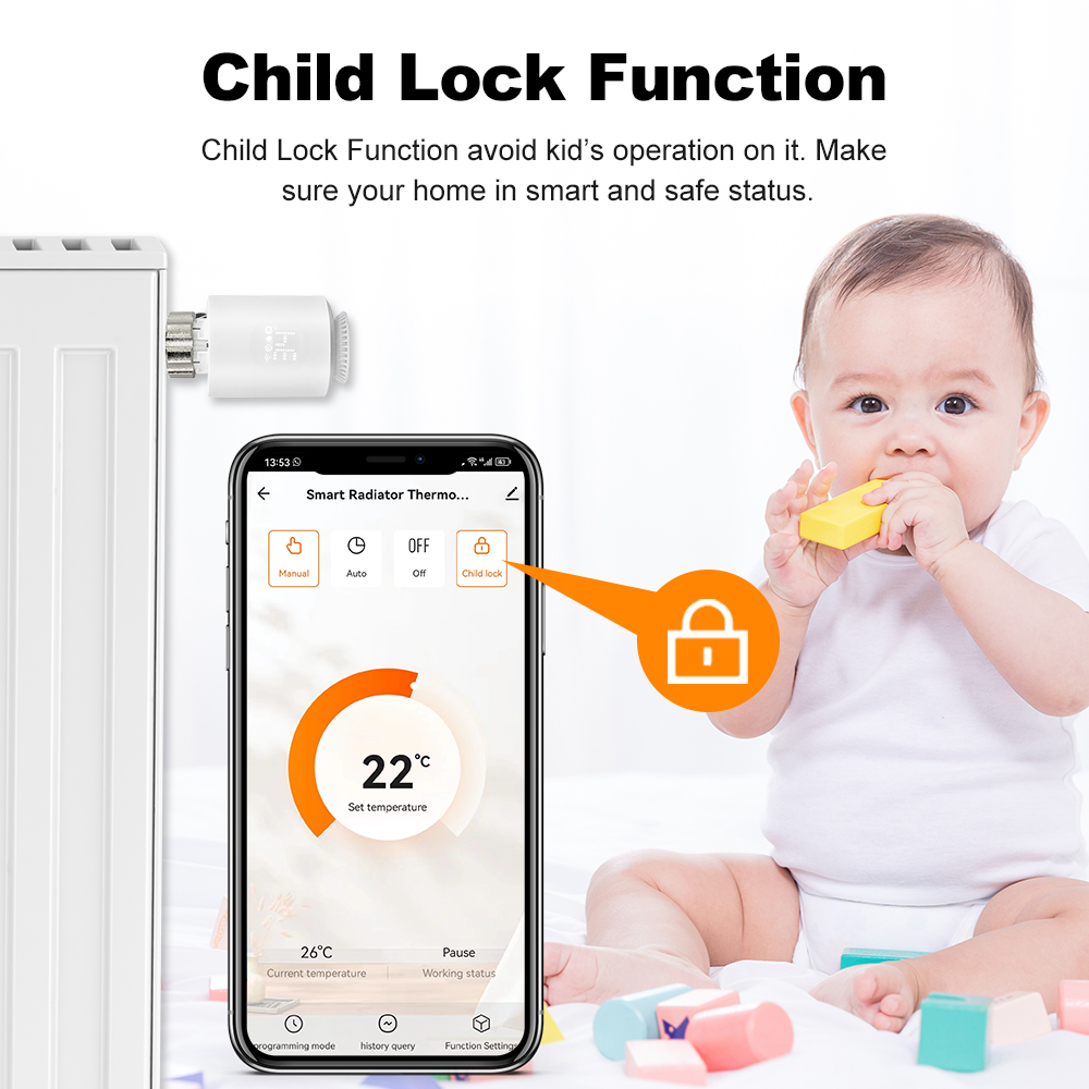Smart ZigBee.30 TRV Thermostat - Zigbee Radiator Thermostat Valve review and price