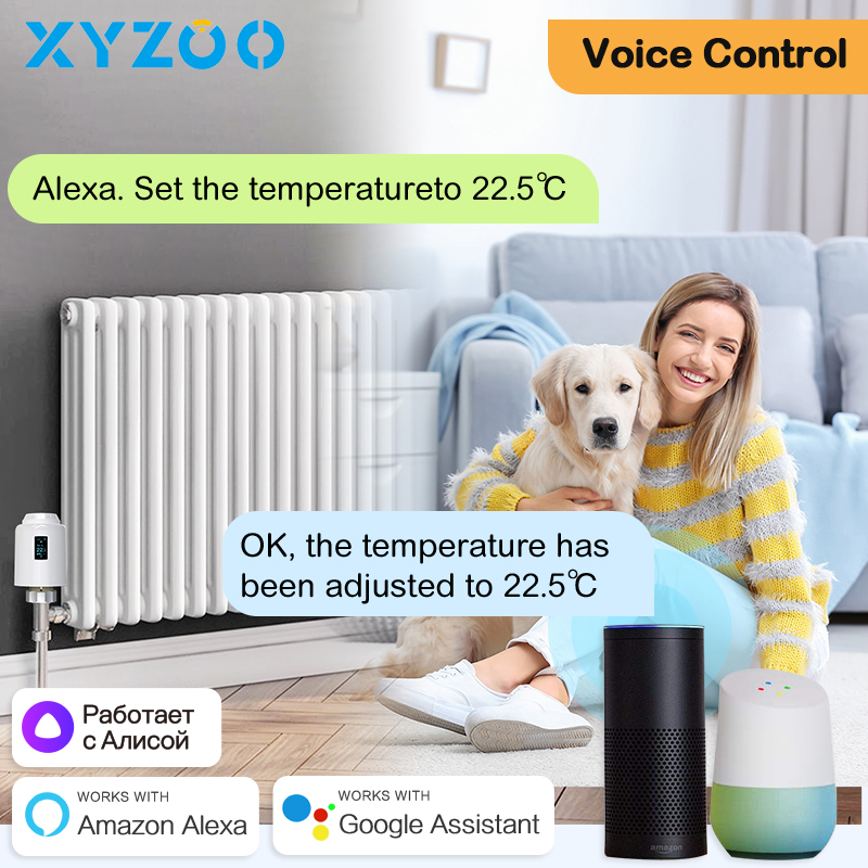 WiFi Tuya Radiator Actuator Th - Smart Trv Thermostat Tuya review and price
