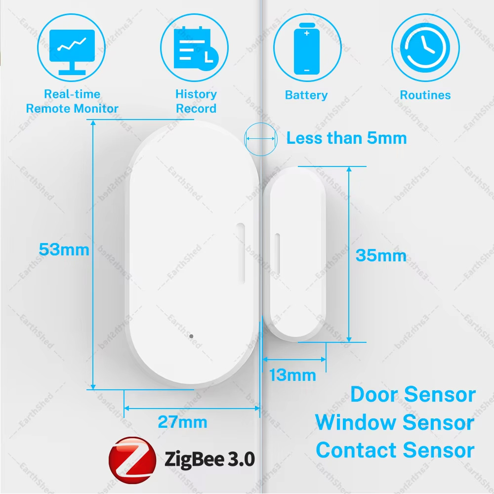 Zigbee 3.0 Door Window Sensor  - Zigbee Door Window Sensor review and price