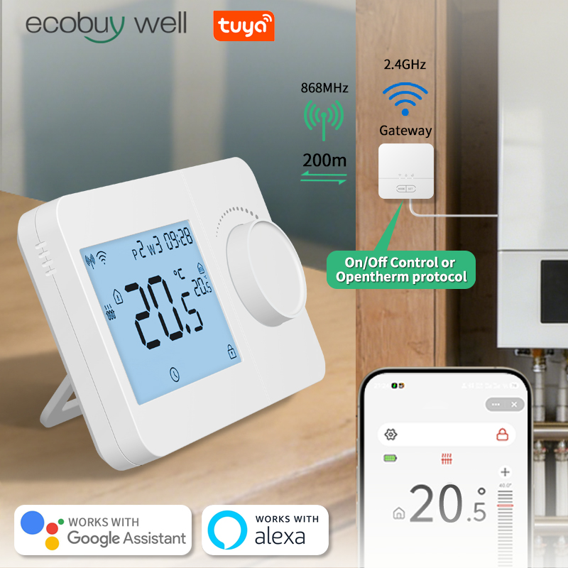 Tuya Smart Home WiFi Thermosta - Smart Thermostat Boiler Opentherm review and price