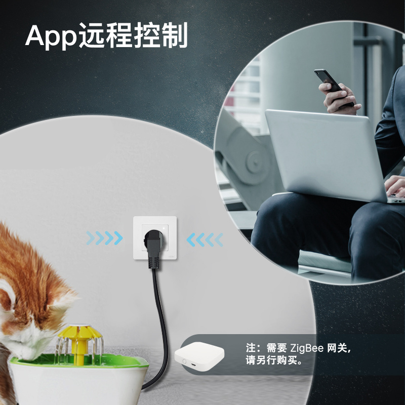 MOES Tuya Zigbee Smart Plug –  - Zigbee Smart Plug Energy Monitor review and price