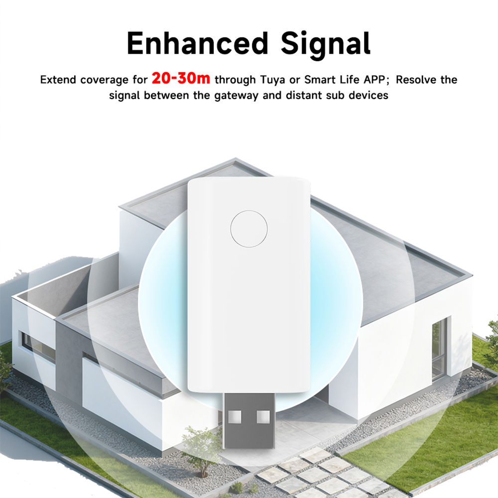 Tuya ZigBee USB Signal Repeate - Zigbee Repeater Signal Extender review and price