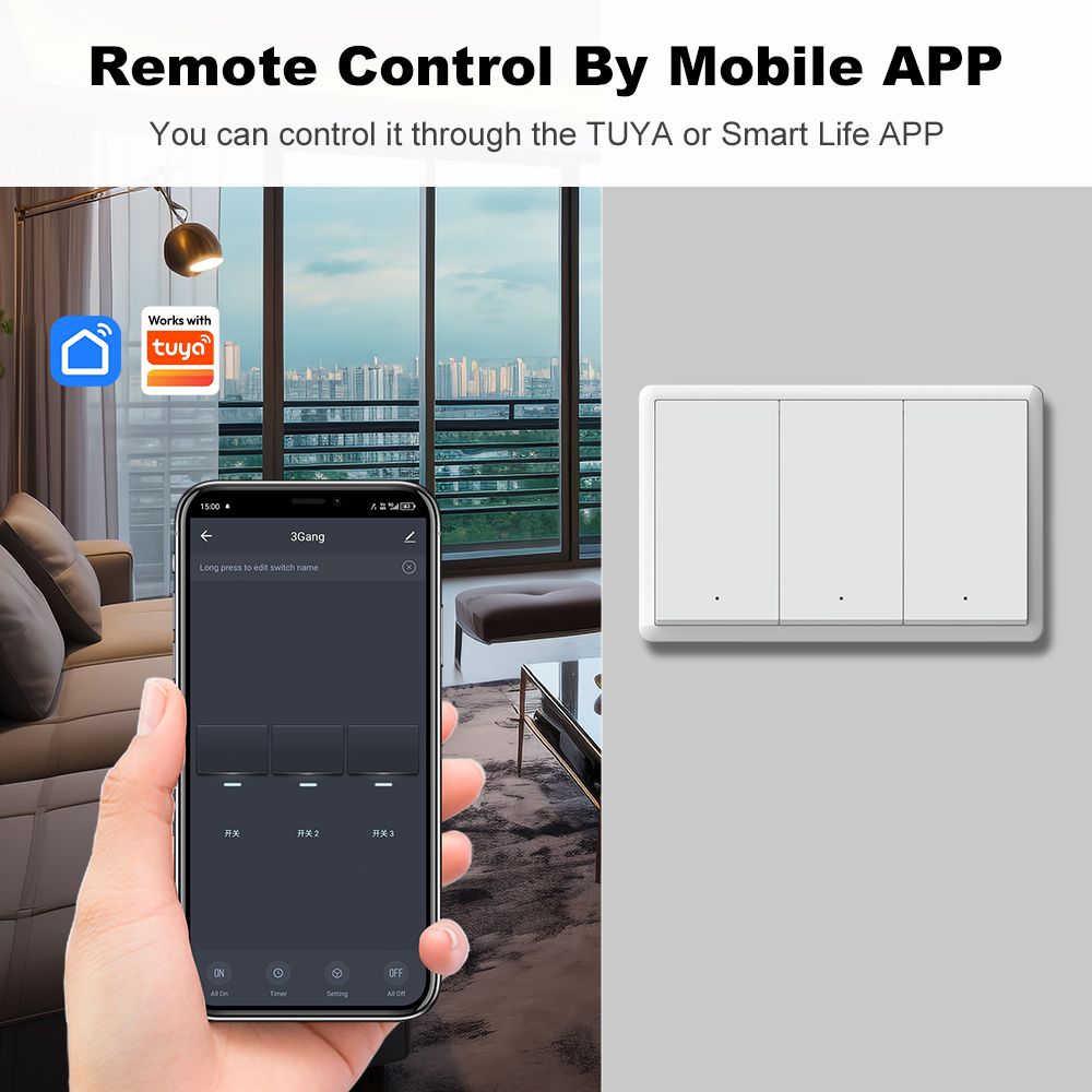 MANHOT Zigbee Smart Wall Light - Zigbee Smart Button Scene Switch review and price