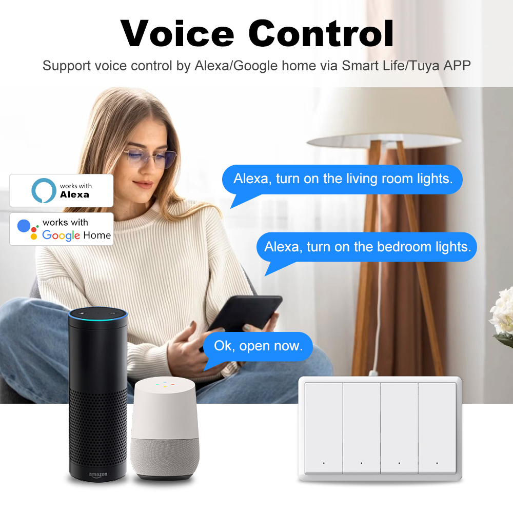 MANHOT Zigbee Smart Wall Light - Zigbee Smart Button Scene Switch review and price