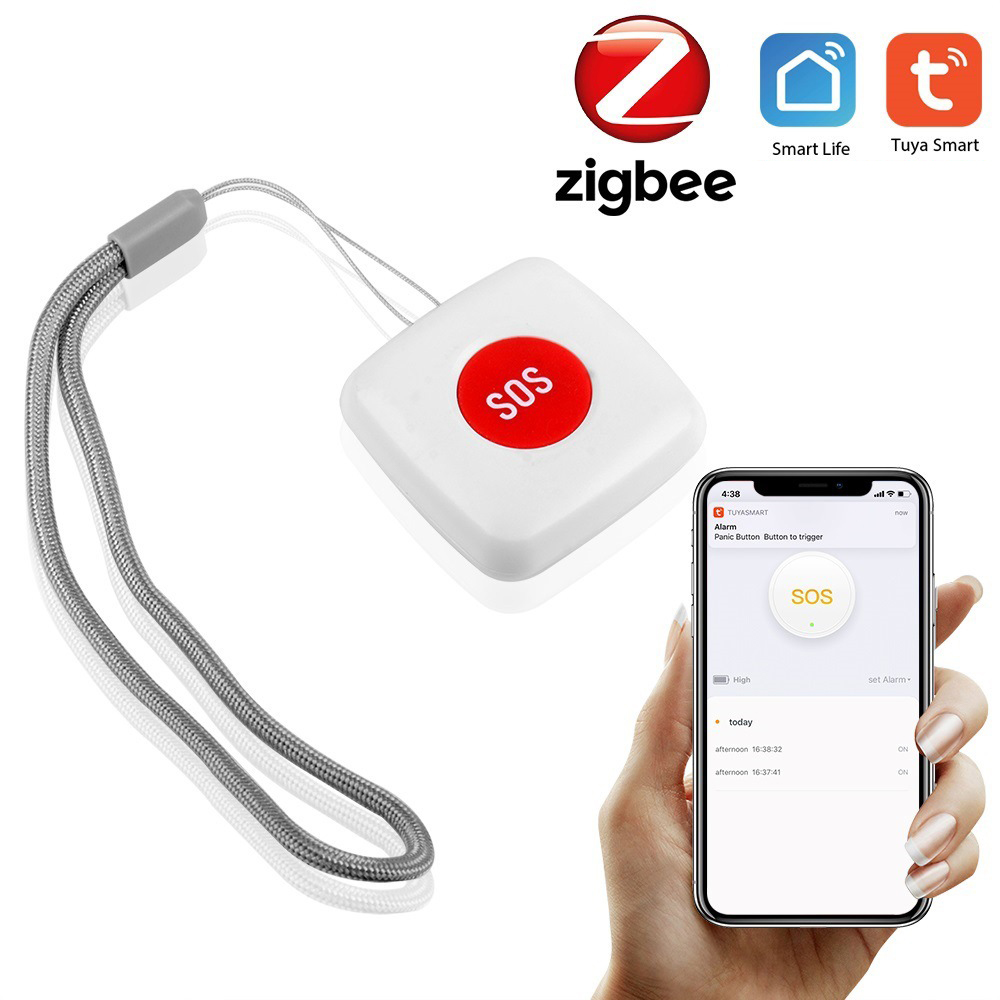 SOS Emergency Button ZigBee Wi - Zigbee Smart Button Scene Switch review and price