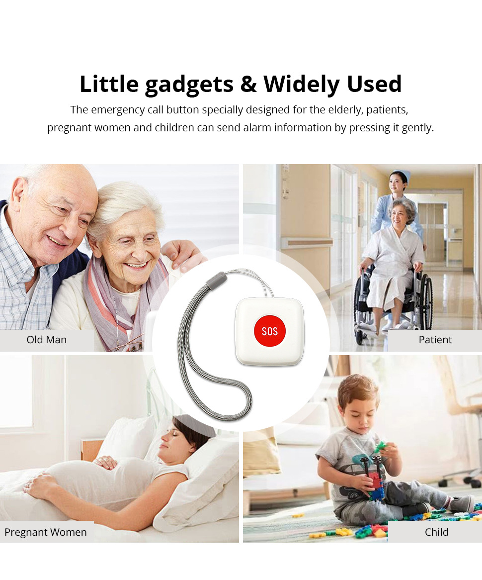 SOS Emergency Button ZigBee Wi - Zigbee Smart Button Scene Switch review and price