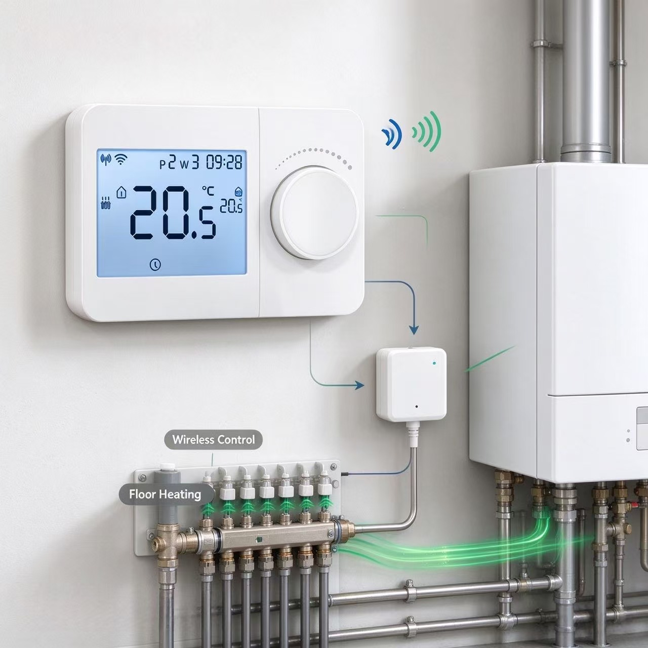 Opentherm Wifi Wireless Room T - Smart Thermostat Boiler Opentherm review and price