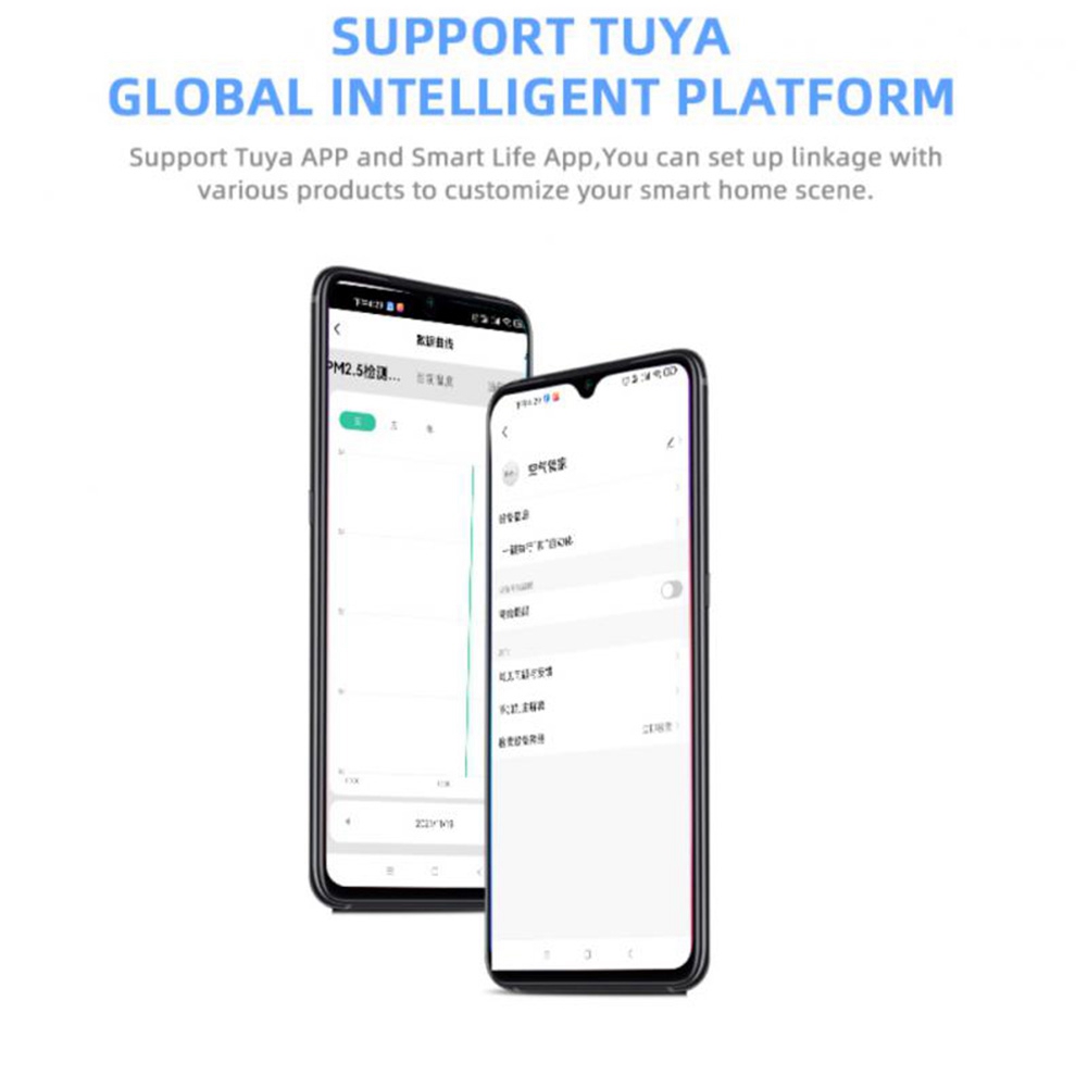AC23-Tuya Zigbee Smart Air Qua - Zigbee Temperature Humidity Sensor review and price