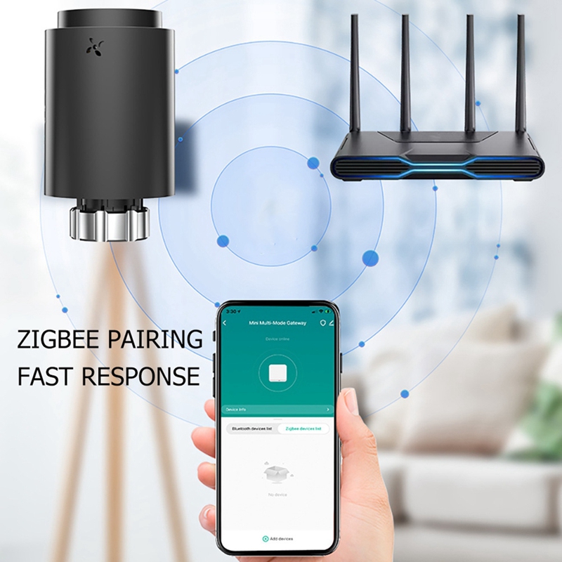 Tuya Smart ZigBee Radiator Act - Zigbee Radiator Thermostat Valve review and price
